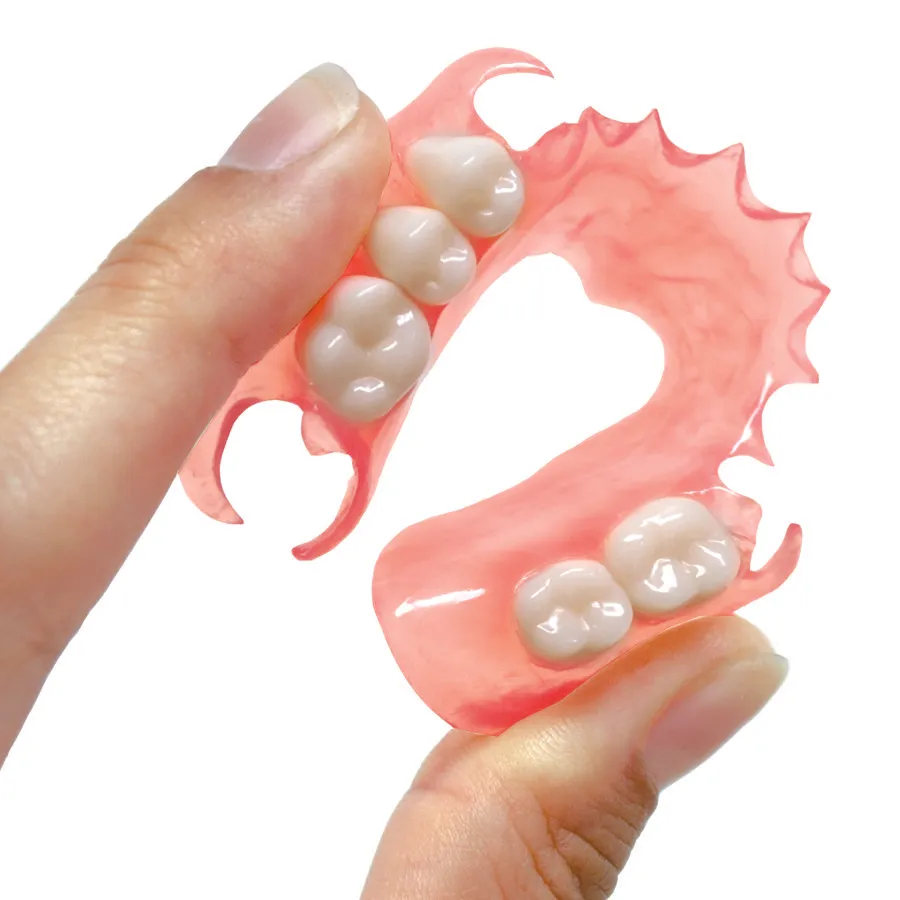 Metal-free digital partial denture framework